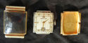 Vintage Hamilton 14kt gold Midas wristwatch 1940's