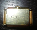 Vintage Hamilton 14kt gold Midas wristwatch 1940's