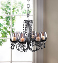 *15103V - Midnight Elegance Smoked Glass Black Bea