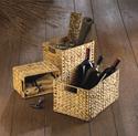 *15228V - Straw Rectangular Nesting Baskets Set of