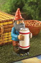 *15552V - Beverage Can Holder Buddy Gnome Statue