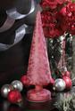 *15953V - Magical Polychrome LED Light Red Glass T
