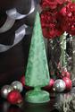 *15954V - Magical Polychrome LED Light Green Glass