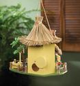 *15970V - Tiki Hut Wood Birdhouse