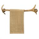 *16196V - Antler Style Polyresin Bath Kitchen Towe