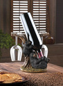 *16201V - Black Bear Cub Stump Tabletop Single Win