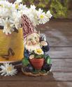 *16216V - Gardening Gnome Solar Light Up Red Hat S