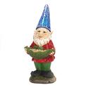 *16218V - Bird Feeder Garden Gnome Solar Light Up 
