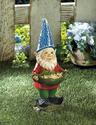 *16218V - Bird Feeder Garden Gnome Solar Light Up 