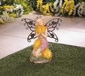*16221V - Garden Blooms Fairy Light-Up Solar Garde