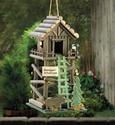 *16369V - Ranger Station Moose Cutout Wood Birdhou