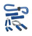 *16681V - 6-Piece Family Fitness Exersize Set Blac