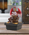 *16895V - Red Dragon Tabletop Water Fountain