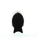 *16933V - Rhinestone Shine Oval Picture Frame Hold