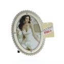 *16934V - Rhinestone Shine Oval Picture Frame Hold