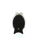 *16946V - Beautiful Bow Rhinestone Oval Picture Fr