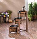 *17256V - Apple Barrel Cascading Fir Wood Outdoor 