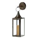 *17534V - Gatehouse Black Iron Hanging Pillar Cand