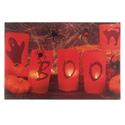 *17688V - Boo Halloween LED Light Canvas Wall Art