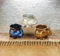 *17716V - Elephant w/Flower Basin Mini Porcelain O