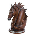 *17778V - Horse Head Figure Wine Bottle Holder