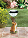 *17857V - Rabbit Figure Solar Power Walkway Garden