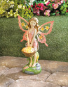 *17858V - Pink Fairy Solar Power Light-Up Garden S