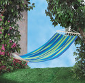 *17918V - Bahama Blue Stripe Single Person Cotton 