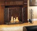 *18029V - Modern Geometric 3 Panel Folding Bronze 