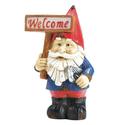 *18056V - Welcome Gnome Garden Figure 10" Solar Li