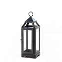 *18134V - Small 10 3/4" Slate Gray Iron Pillar Can