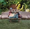 *18199V - Solar Light Up Bluebird Gnome Afternoon 