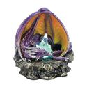 *18260V - Purple Lounging Dragon Figurine w/Light 