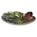 *18587V - Rooster Metallic Finish Decorative Colle
