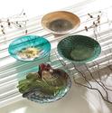 *18587V - Rooster Metallic Finish Decorative Colle