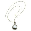 :10467V - Golden Owl FOB Pocket Watch Necklace w/C