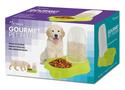 :10829V - Lime Green 44oz Gravity Bowl Pet Feeder