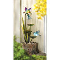 13900V - Hummingbird Haven Sculpture Light Up Figu