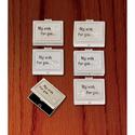 14568V - My Wish For You Silvertone Motif Lined Tr