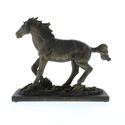 14583V - Running Wild Stallion Bronze Look Polysto