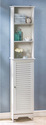 14705V - Nantucket Tall White Storage MDF Wood Cab
