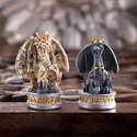 15192V - Medieval Theme Black Tower Dragon Figure 