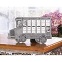 35239V - School Bus K-12 Pewter Wallet Photo Pictu