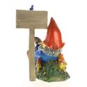 37095V - On Strike Gnome Figurine Stone/Resin Gard