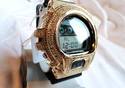 LUXURY JOJO KC CASIO G-SHOCK DW6900 REAL DIAMOND W