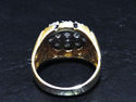 $5,900 2.25 CT MEN'S DIAMOND CLUSTER RING 14K Y/G 