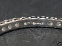 WOMENS GOLD DIAMONDS RING ETERNITY BAND JEWELRY RI