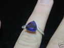 High End Trillian AMETHYST & DIAMOND LADY'S RING 1
