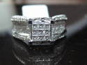 2.26 CT Princess Cut Diamonds European Engagement 