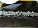 $45,000 MENS 15 CT W/GOLD DIAMOND BRACELET CANARY 